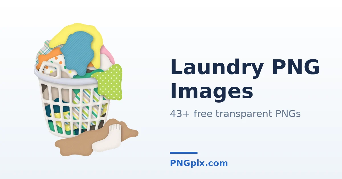 Laundry PNG images