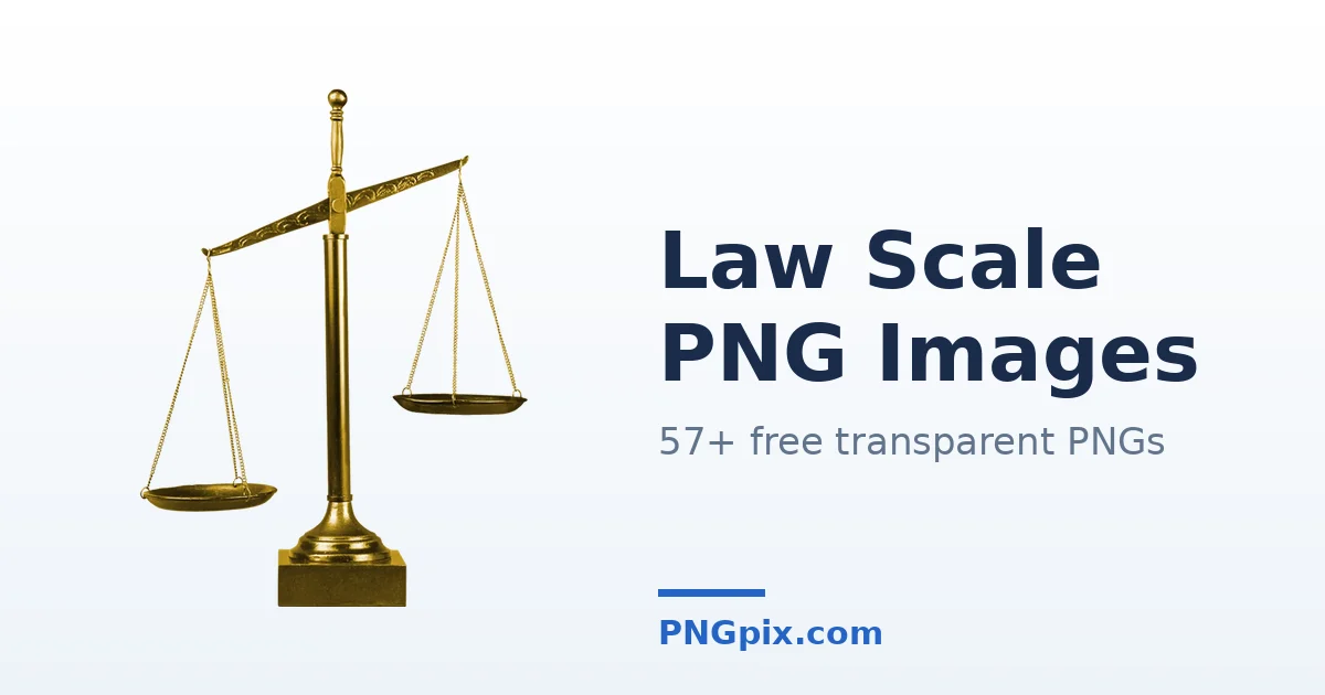 Law Scale PNG images