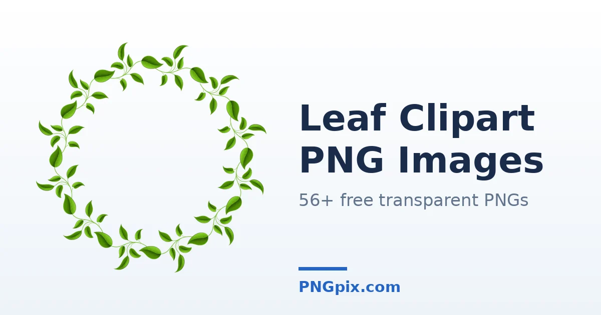 Leaf Clipart PNG images