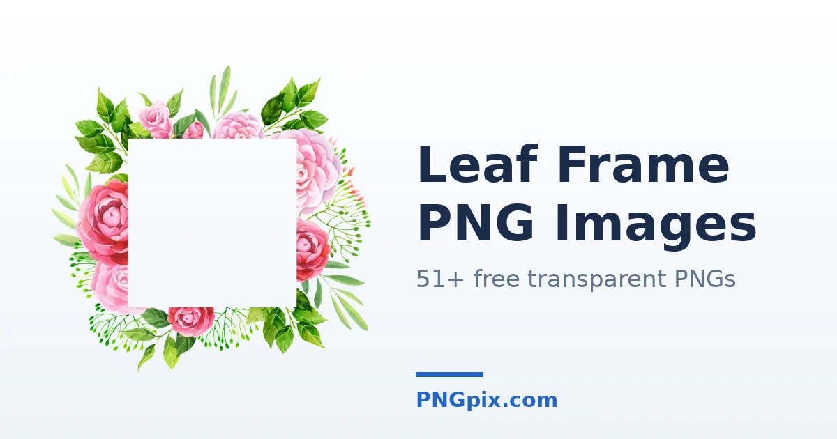 Leaf Frame PNG images