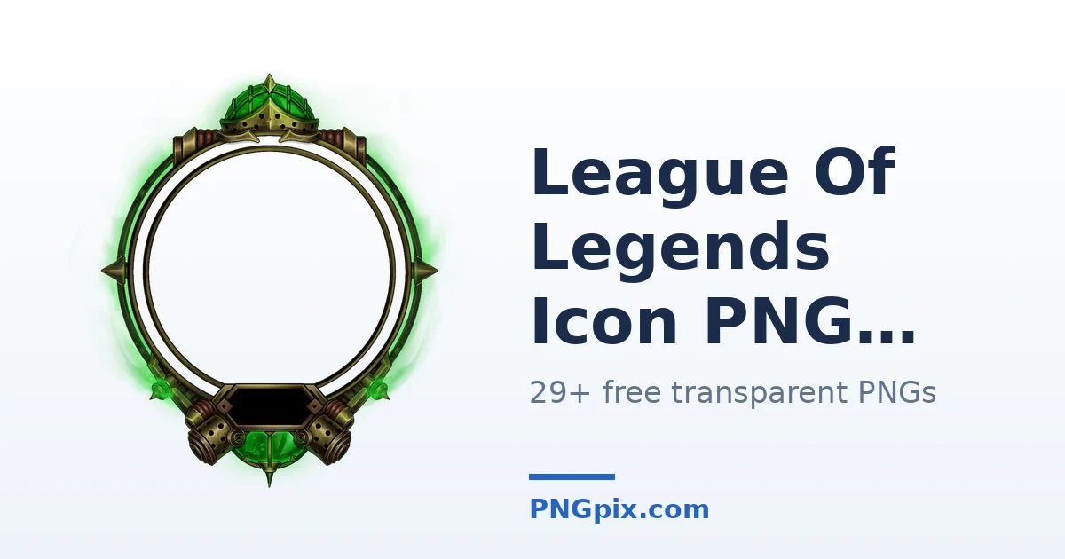 League Of Legends Icon PNG images