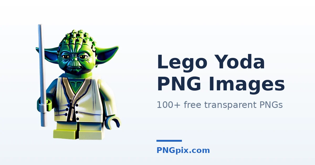 Lego Yoda PNG images