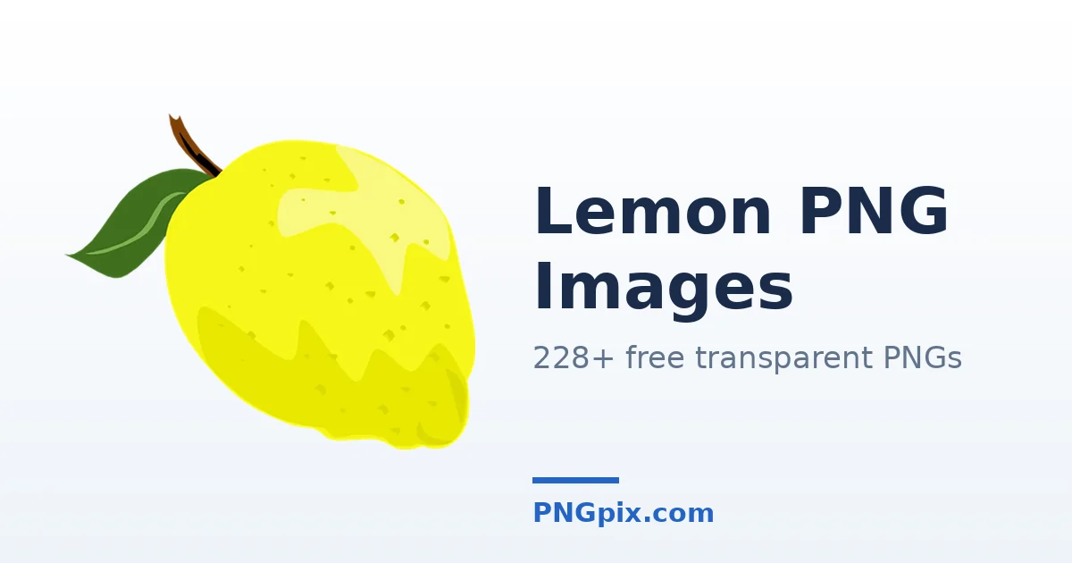 Lemon PNG images