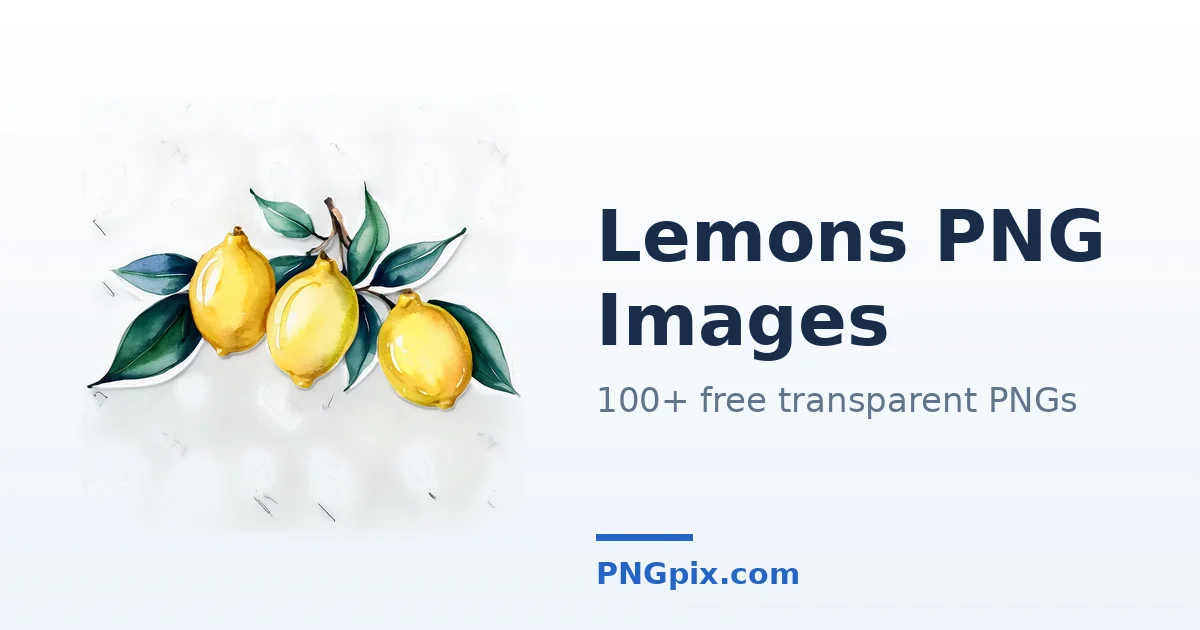 Lemons PNG images