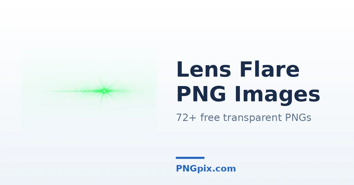 Lens Flare PNG images