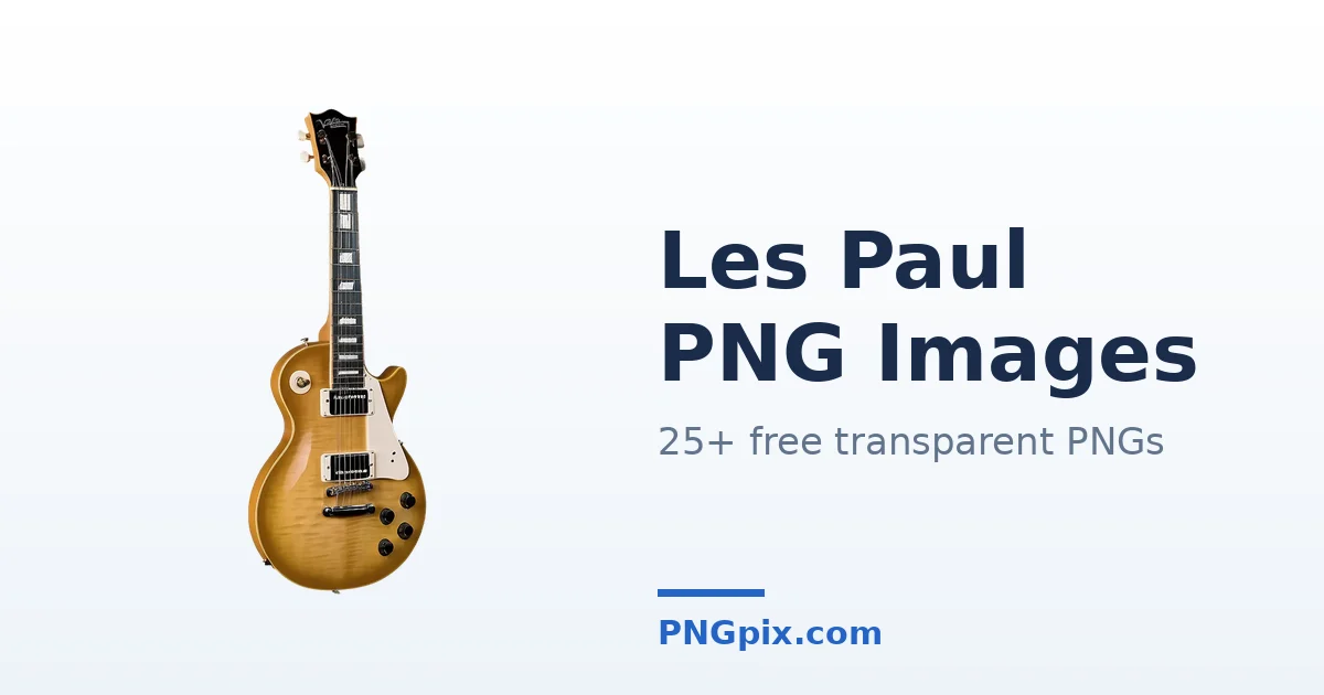 Les Paul PNG images