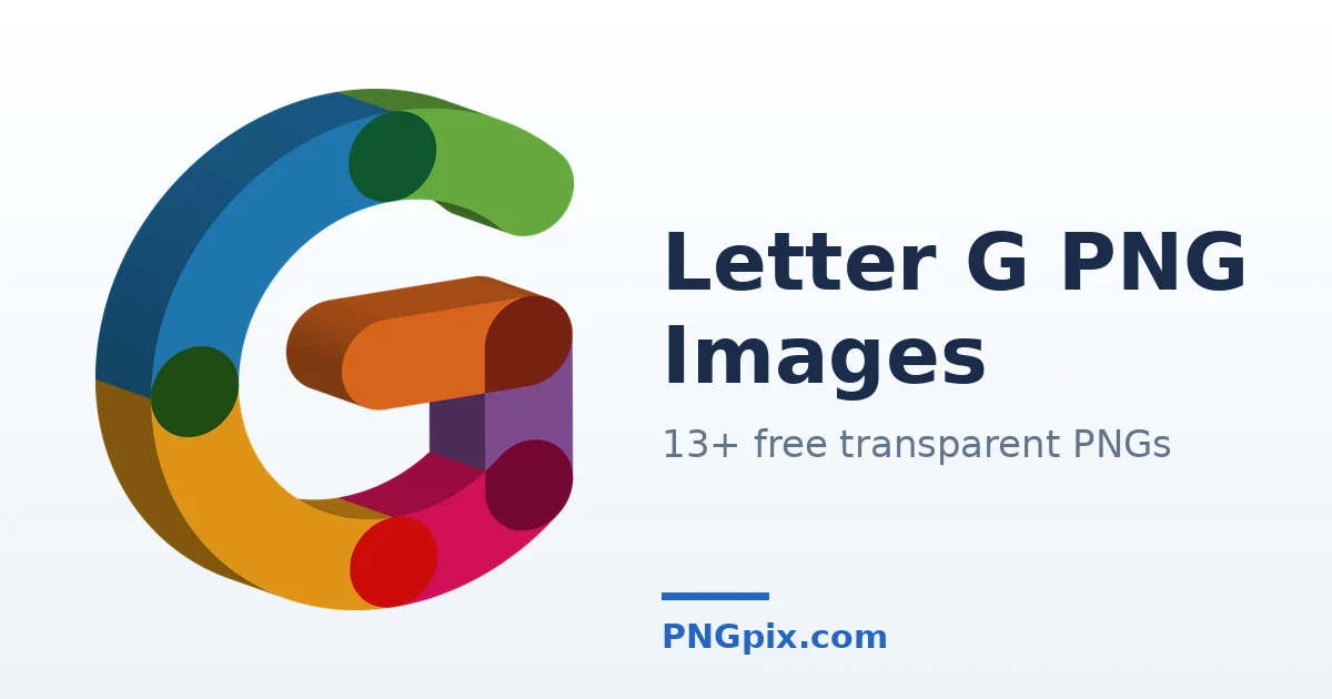 Letter G PNG images