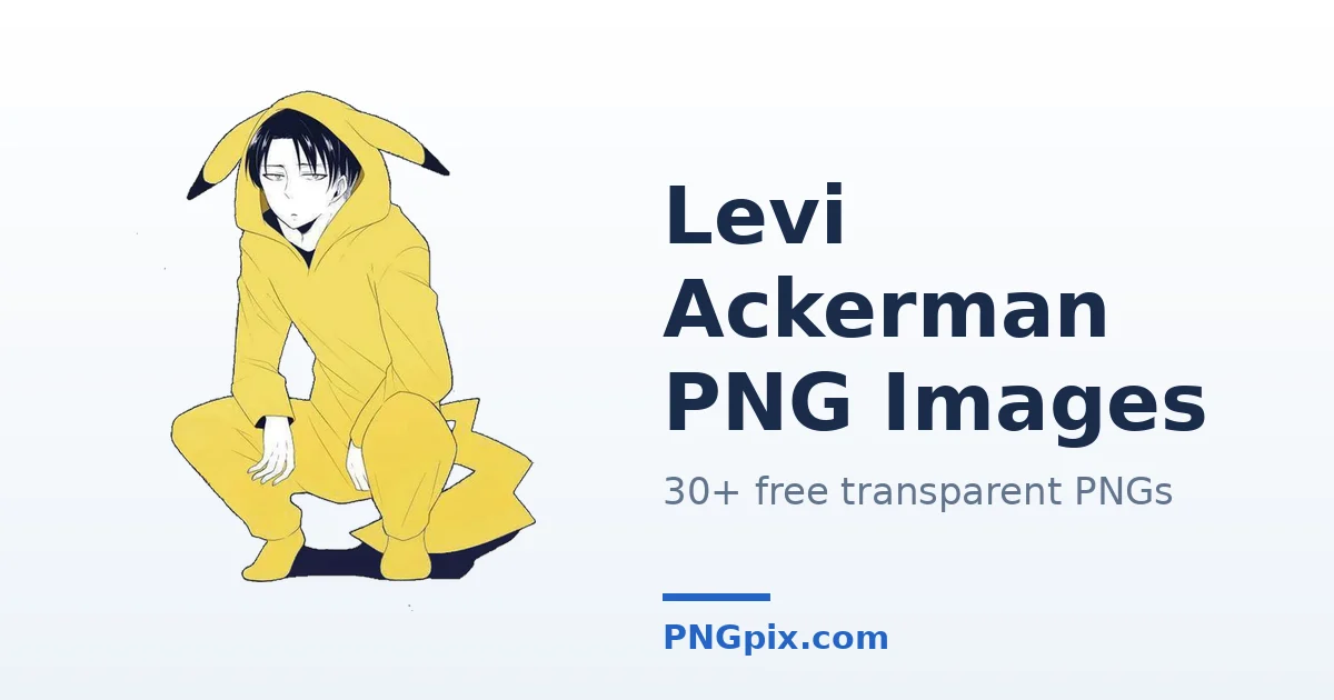 Levi Ackerman PNG images