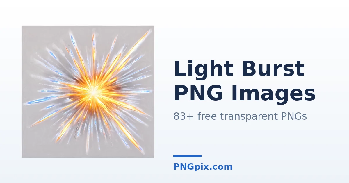 Light Burst PNG images