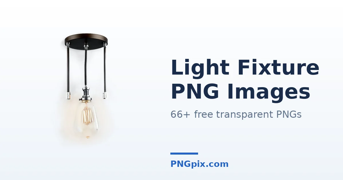 Light Fixture PNG images