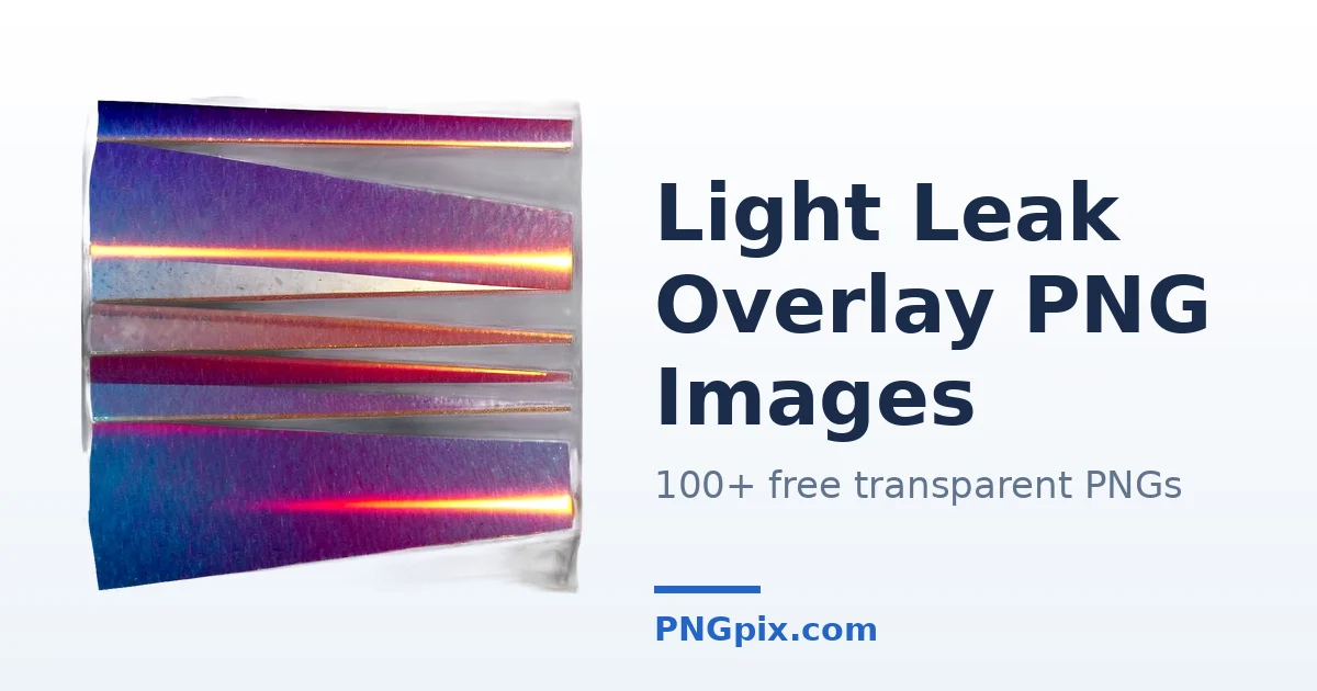 Light Leak Overlay PNG images