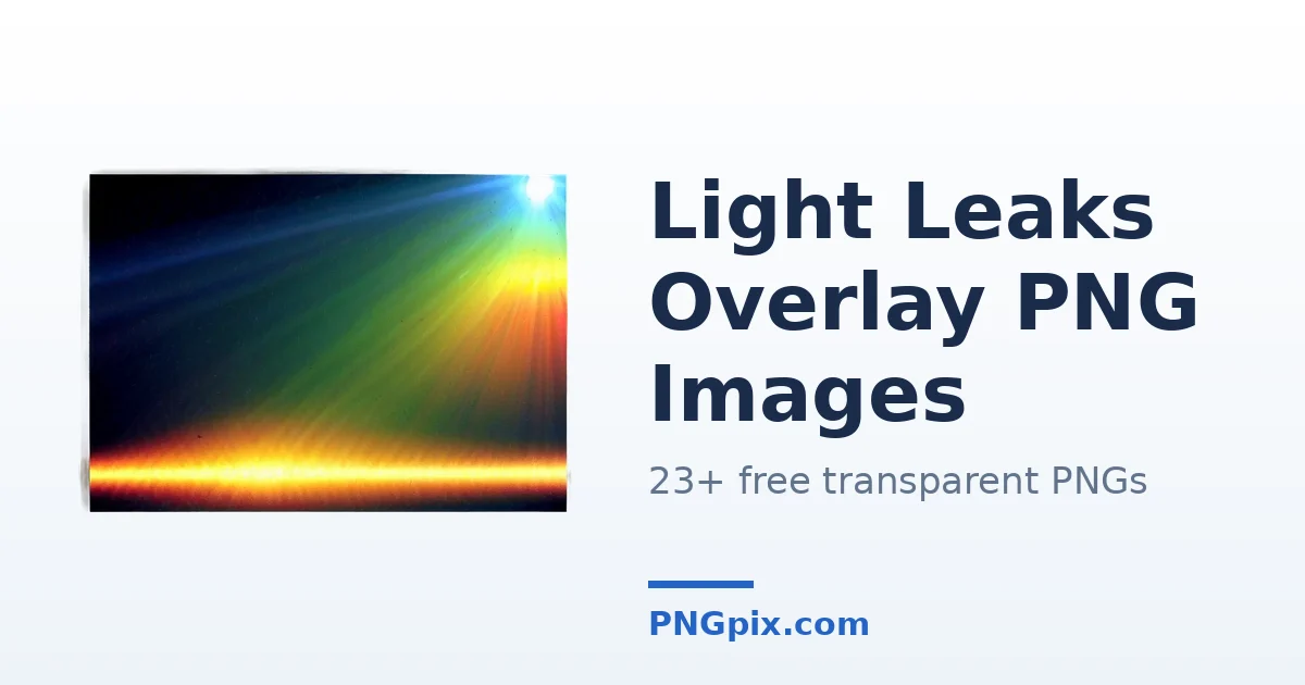 Light Leaks Overlay PNG images
