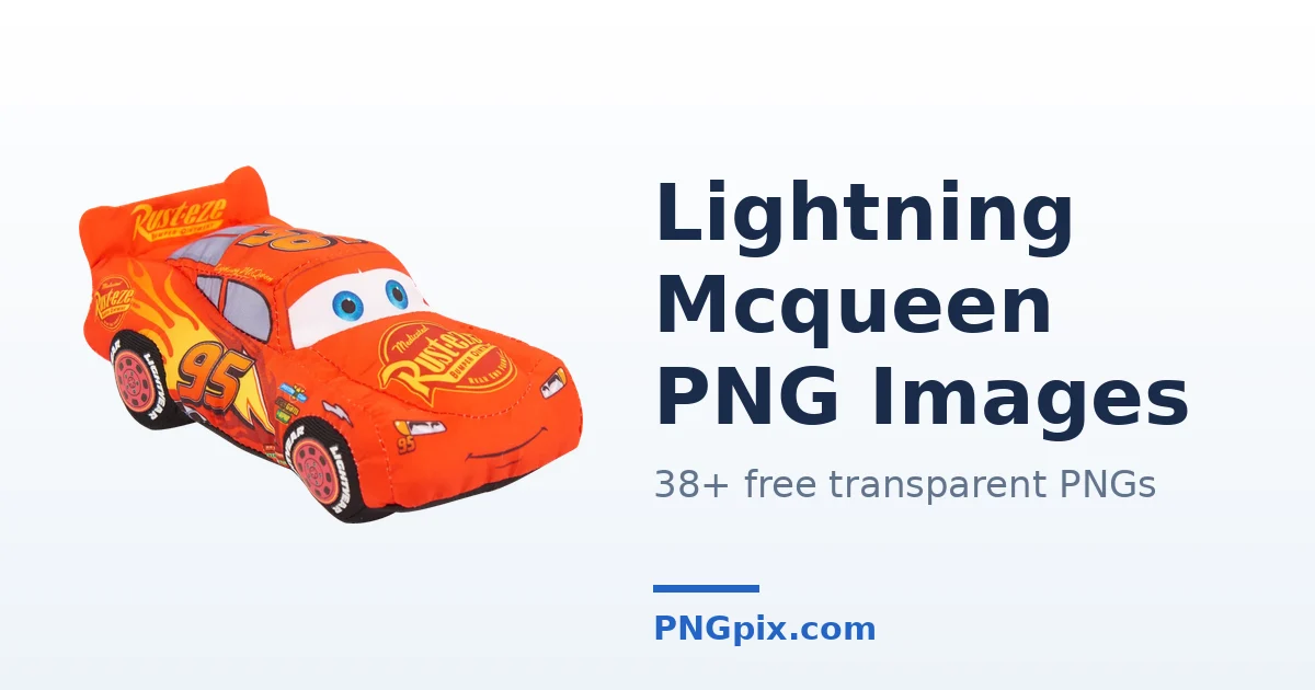 Lightning Mcqueen PNG images