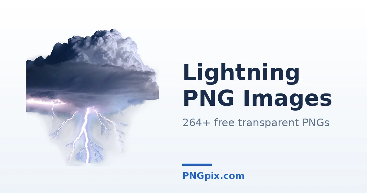 Lightning PNG images