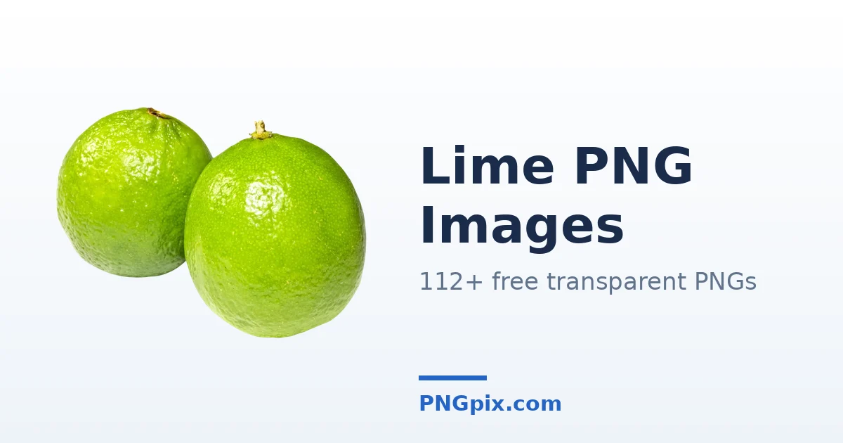 Lime PNG images