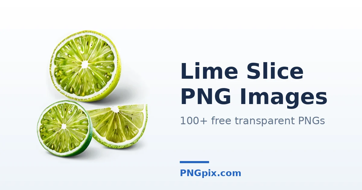 Lime Slice PNG images