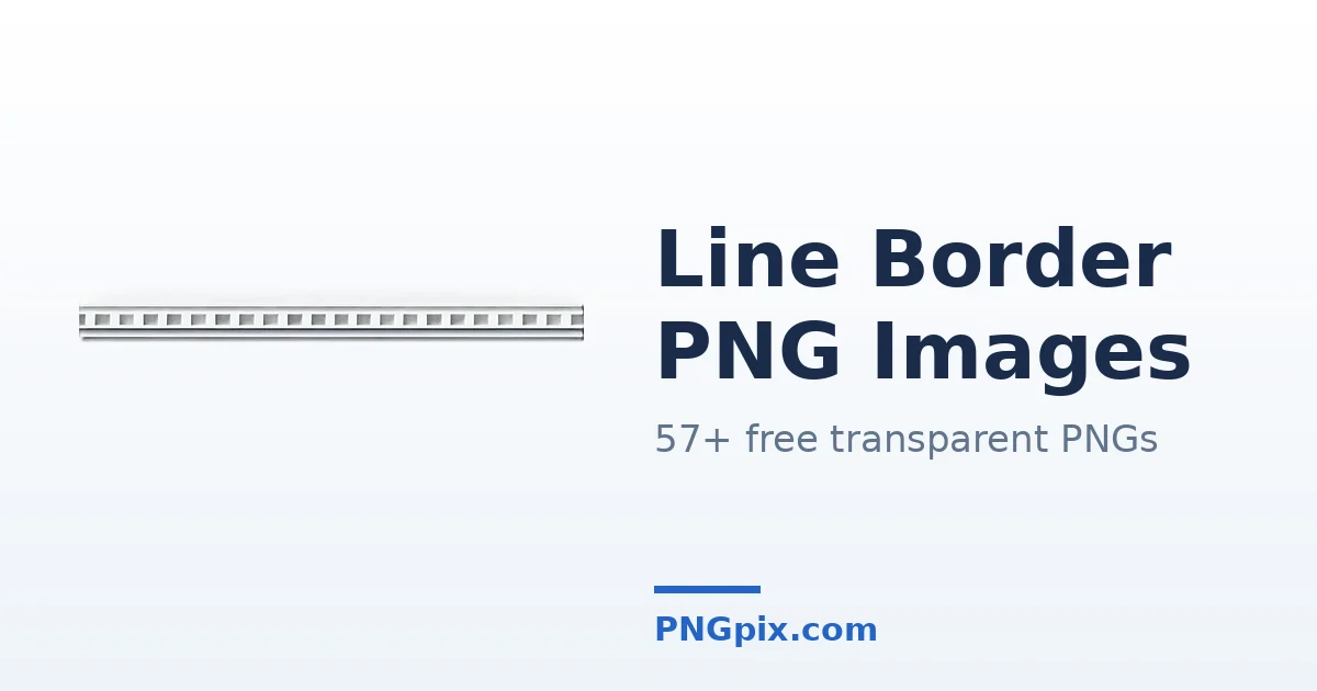 Line Border PNG images