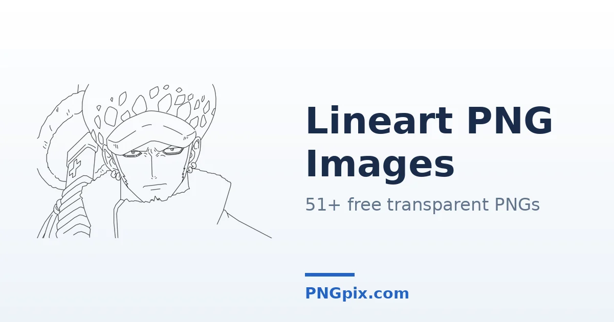 Lineart PNG images