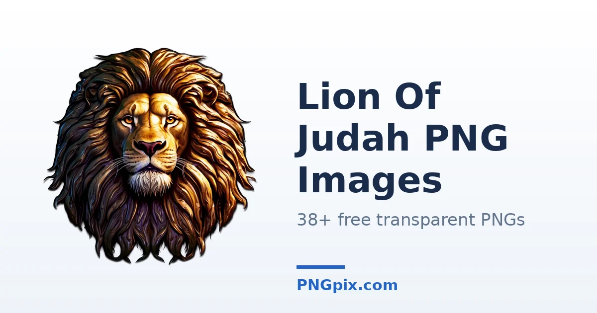 Lion Of Judah PNG images