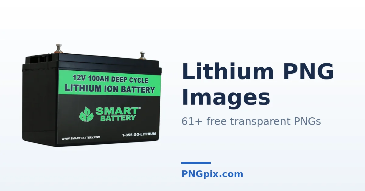 Lithium PNG images
