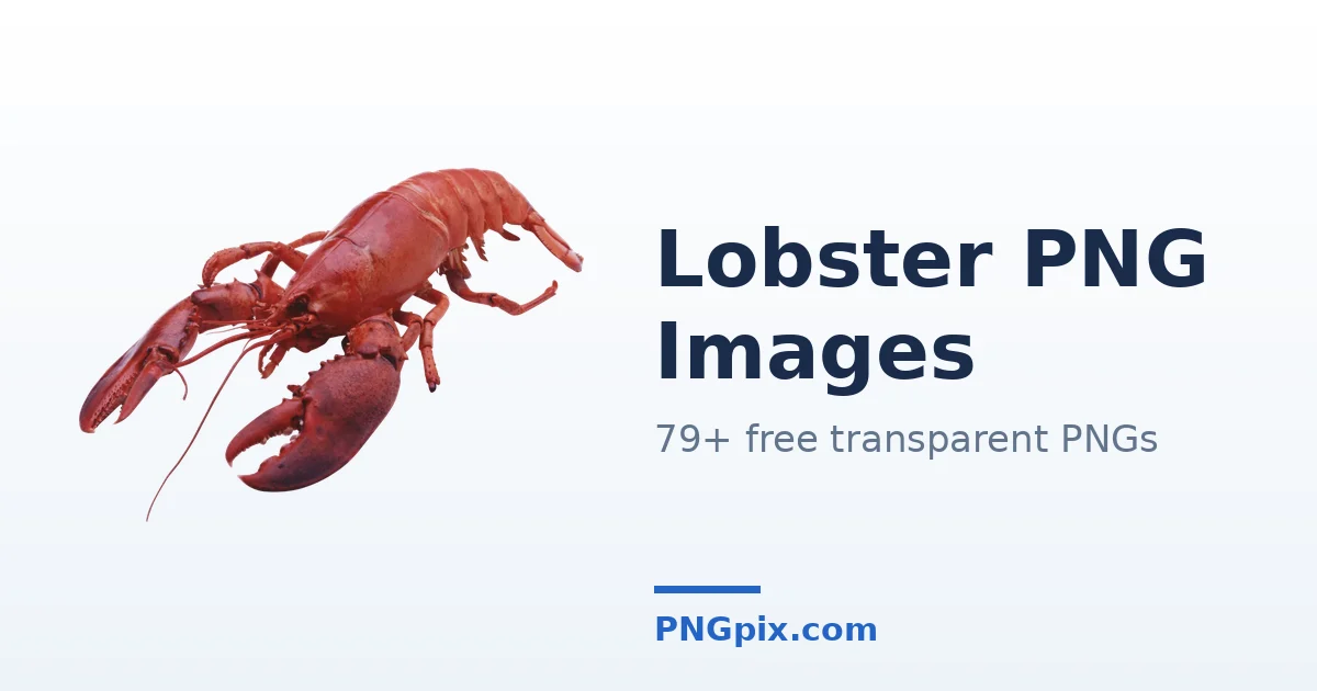 Lobster PNG images