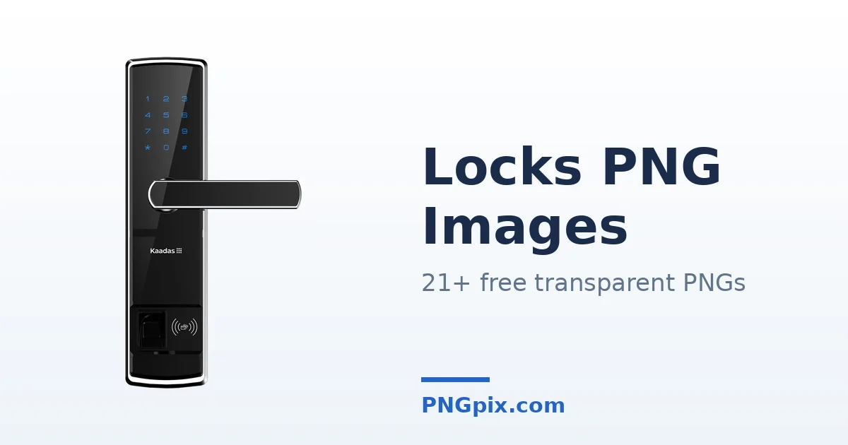 Locks PNG images