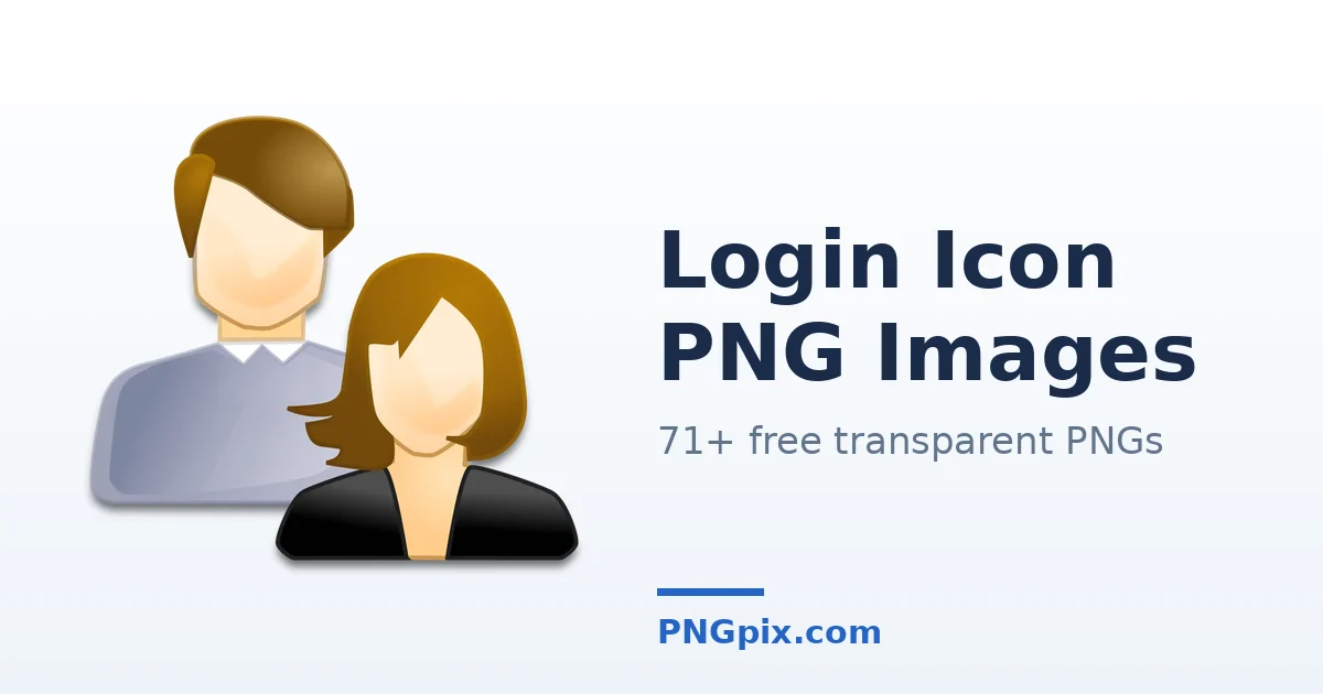 Login Icon PNG images
