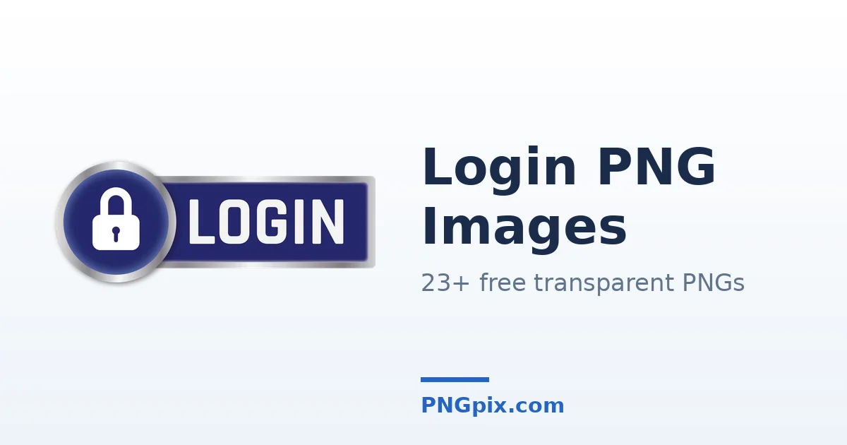 Login PNG images