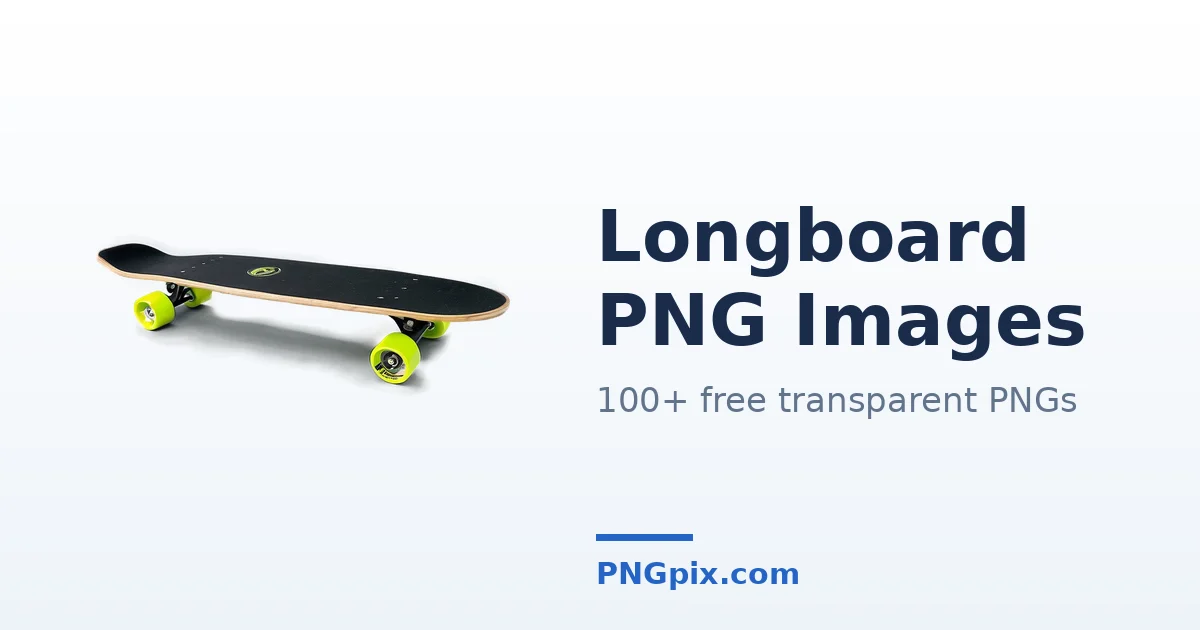 Longboard PNG images
