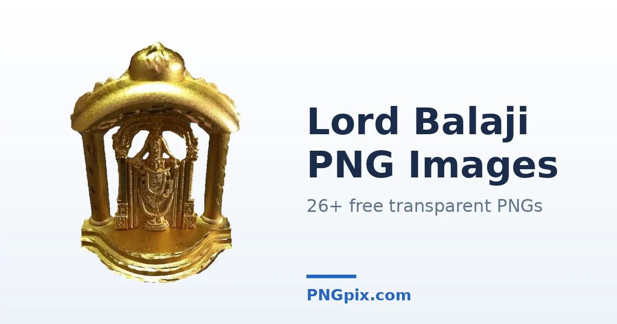 Lord Balaji PNG images