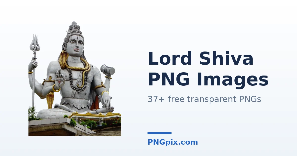 Lord Shiva PNG images