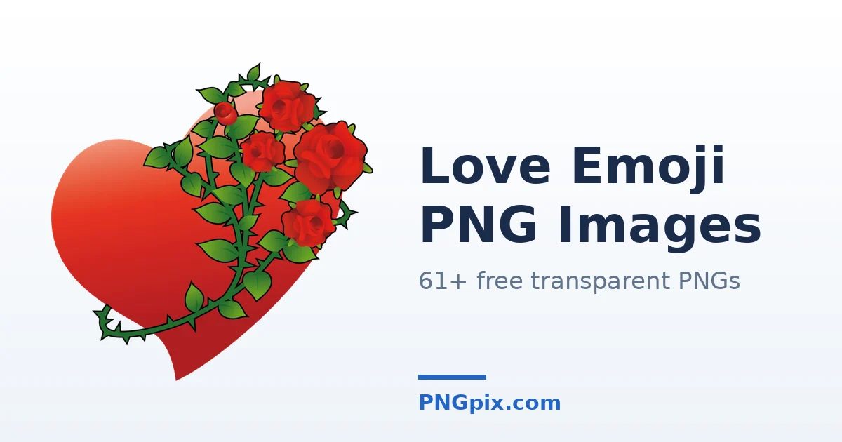 Love Emoji PNG images