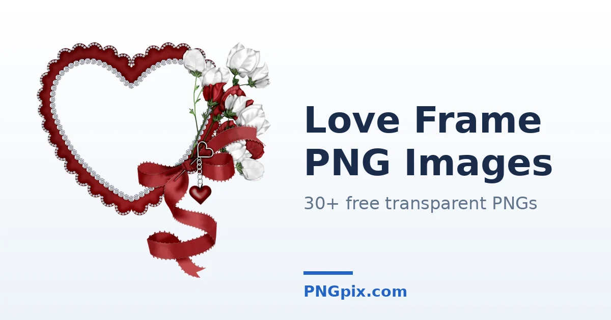 Love Frame PNG images
