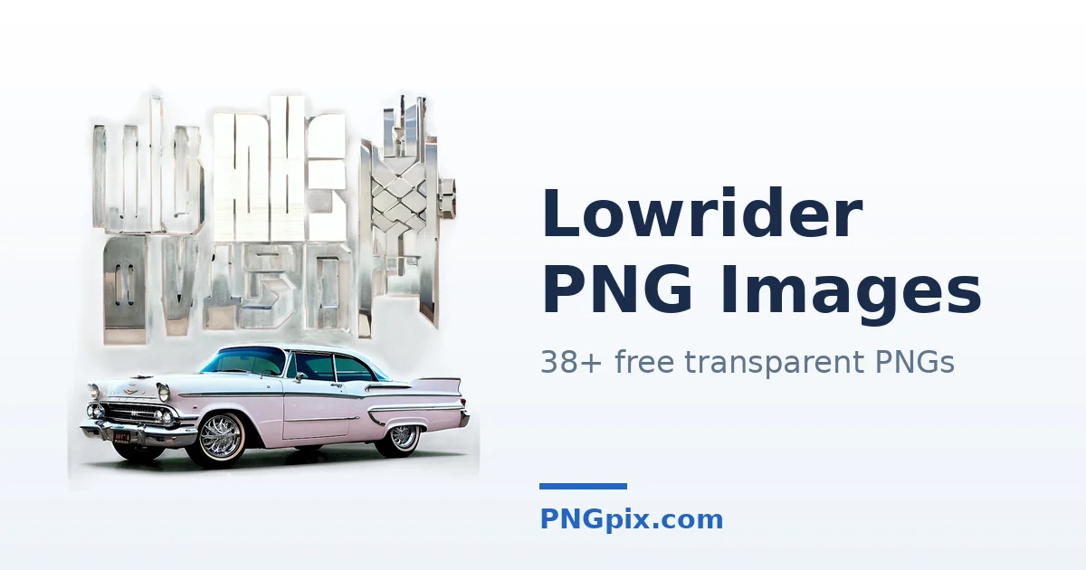 Lowrider PNG images