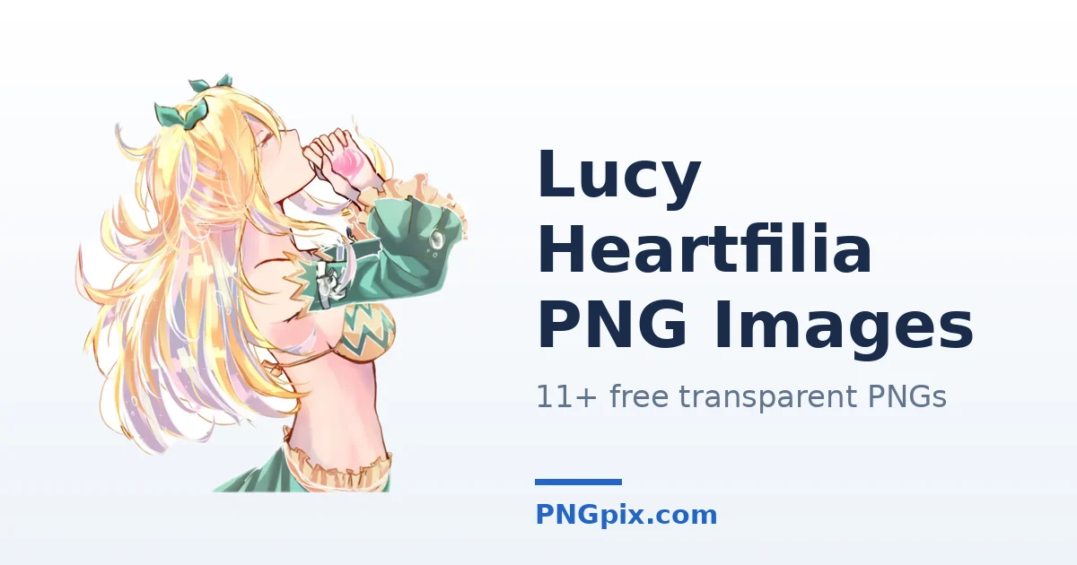 Lucy Heartfilia PNG images