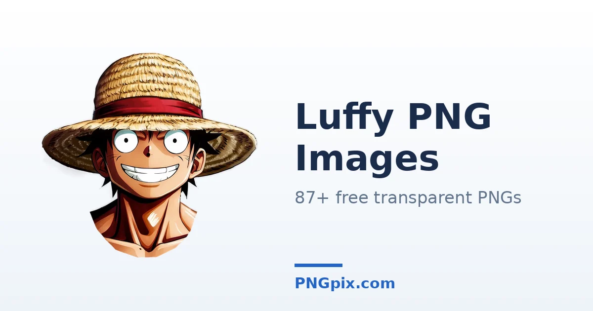 Luffy PNG images