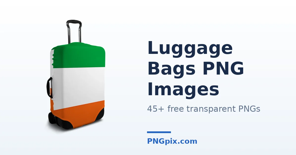 Luggage Bags PNG images