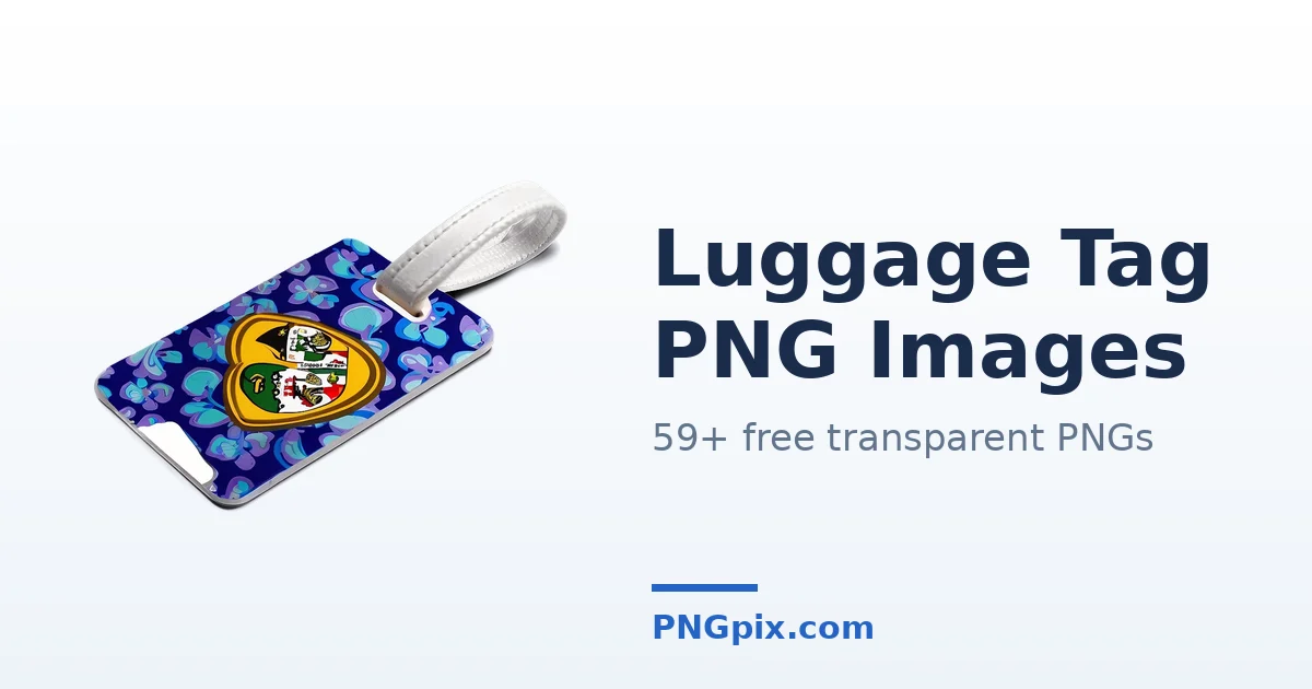 Luggage Tag PNG images