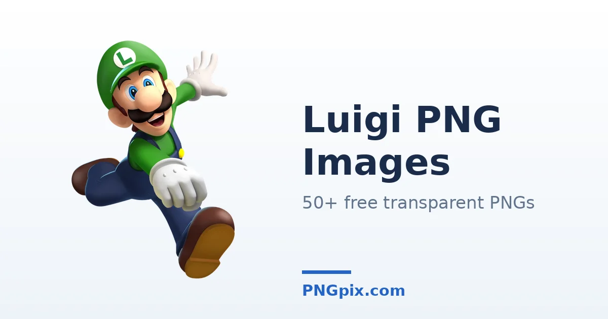 Luigi PNG images