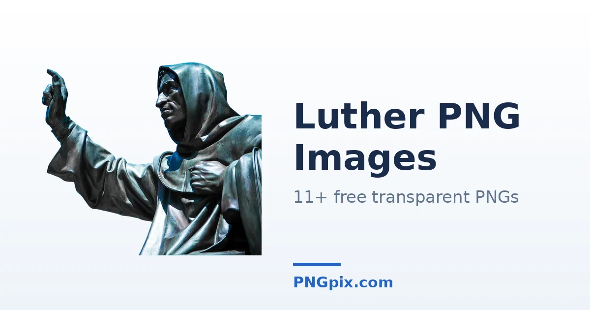Luther PNG images