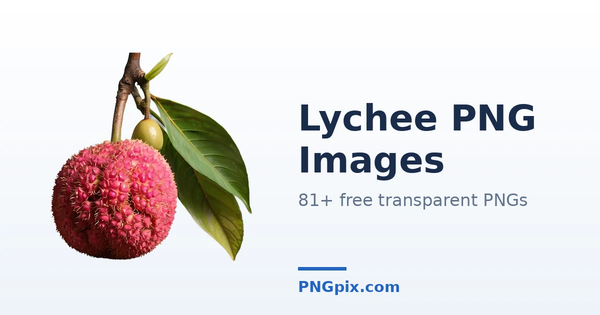 Lychee PNG images