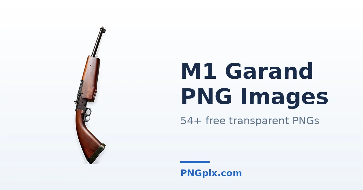M1 Garand PNG images