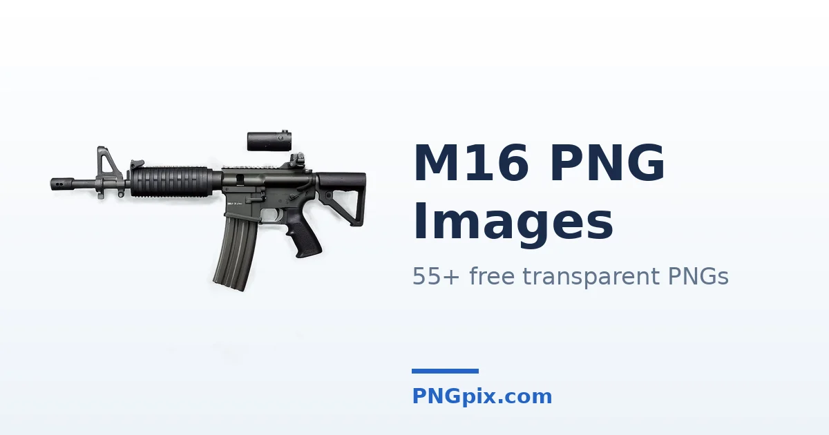 M16 PNG images