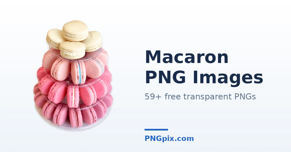 Macaron PNG images