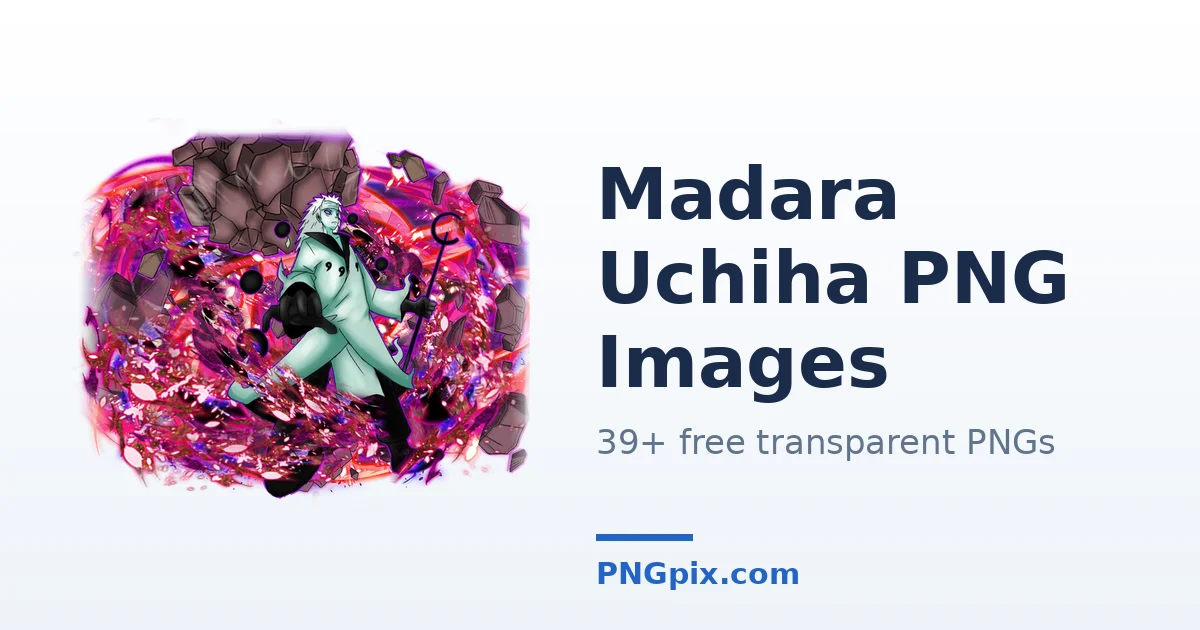 Madara Uchiha PNG images