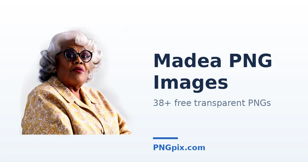 Madea PNG images