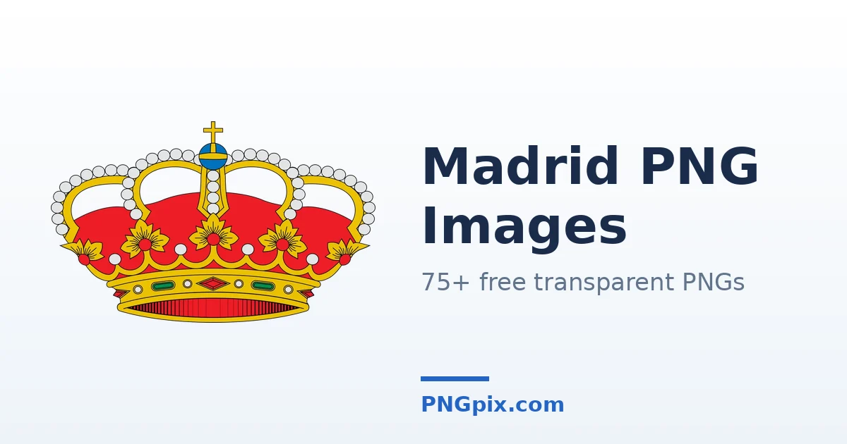 Madrid PNG images