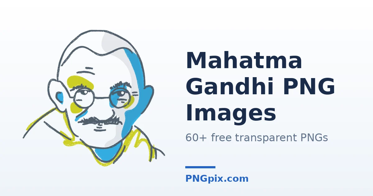 Mahatma Gandhi PNG images
