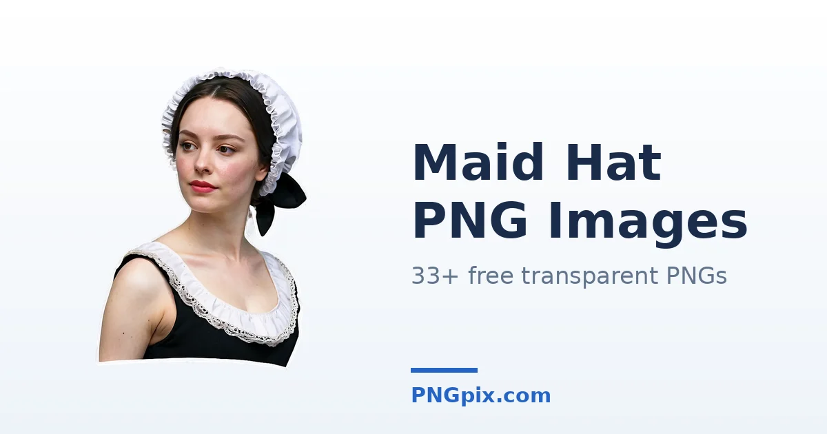 Maid Hat PNG images