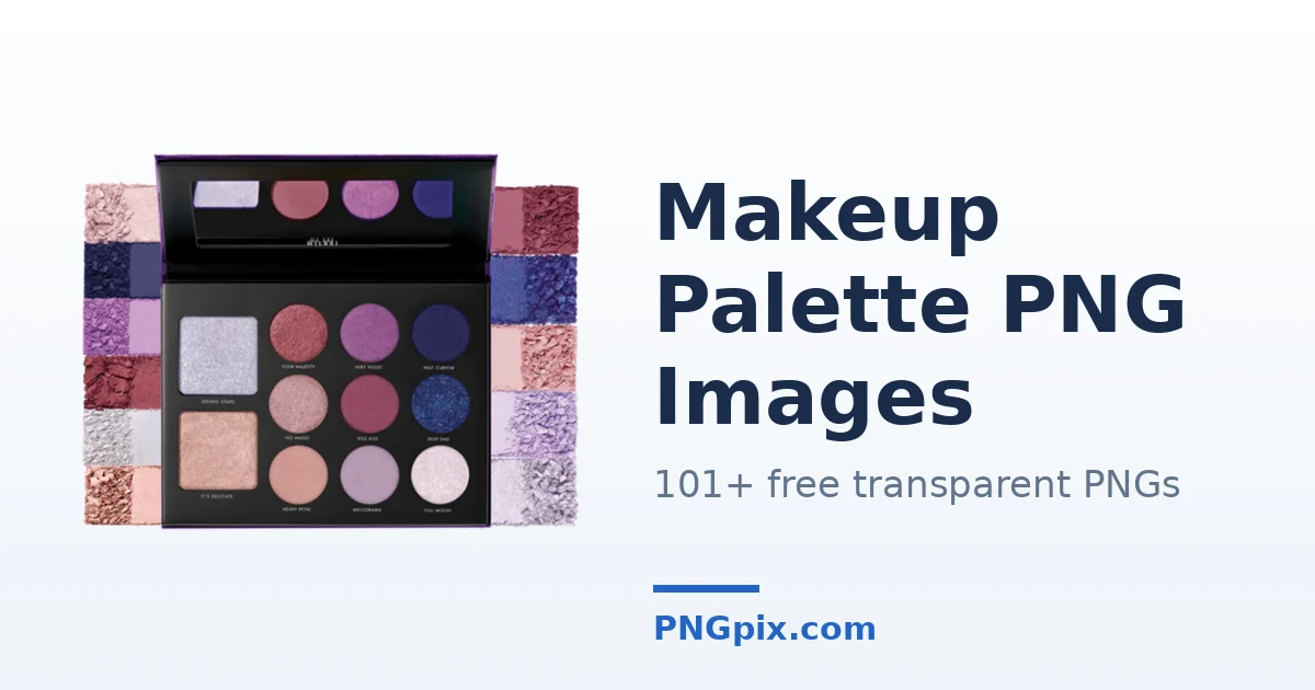 Makeup Palette PNG images